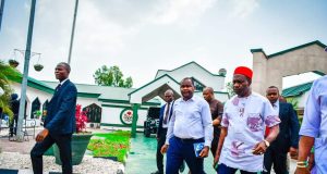 Brand New Governor Soludo Visits Offices Withing Govt. House As Work Resumes Monday