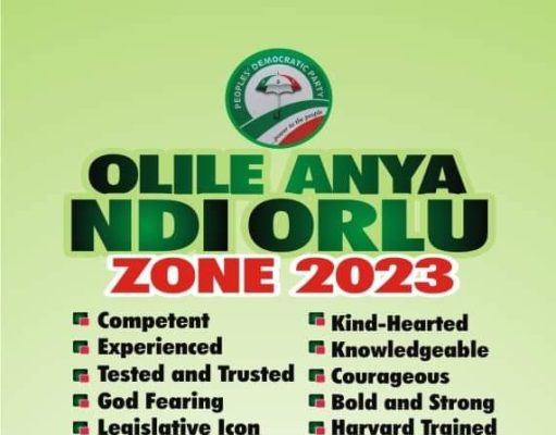 2023; Jones Onyereri The Best For Ndi Orlu Zone