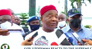 Gov. Hope Uzodinma Reacts To The Supreme Court Judgement Over State Party Excos